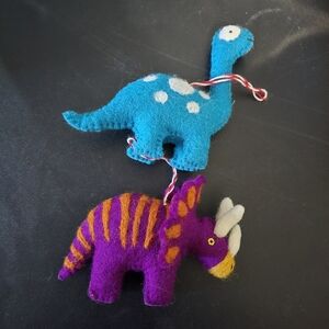 Colorful Dinosaur Plush Toy Set